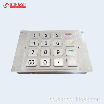 Baaxad yar oo Qarsoodi ah oo loo yaqaan &#39;pinpad pinpad for Unmanned Payment Kiosk&#39;